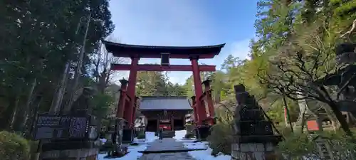 北口本宮冨士浅間神社の鳥居