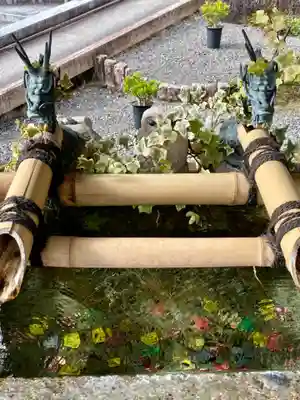 大野神社の手水舎