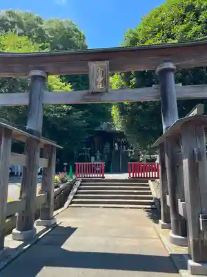 高尾山麓氷川神社の鳥居