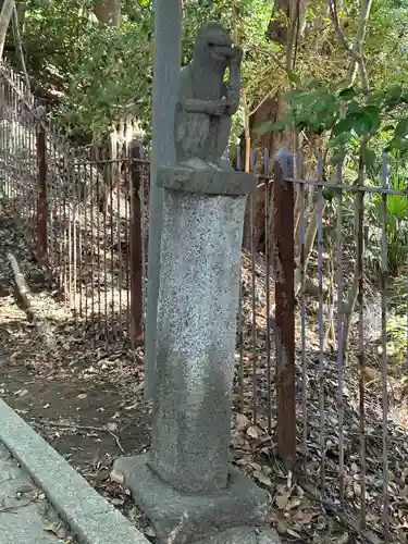 浅間神社の像