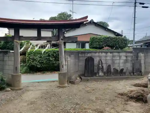 大我井神社の鳥居