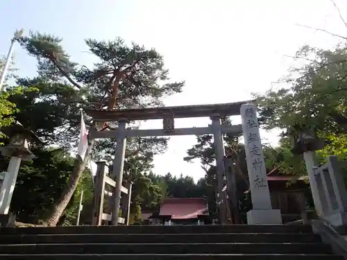 網走神社の鳥居