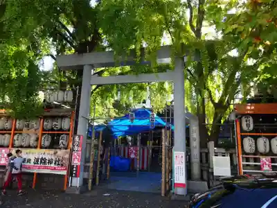 波除神社（波除稲荷神社）の鳥居