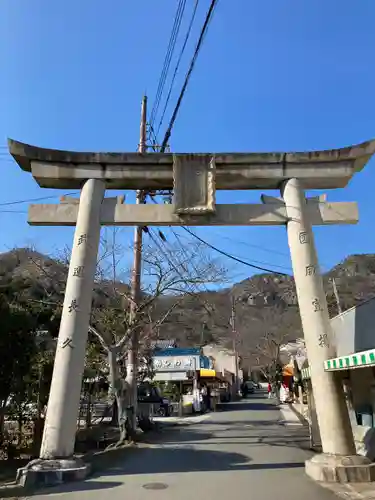 鹿嶋神社の鳥居