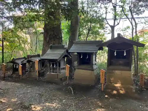 川越氷川神社の末社