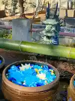 津島神社の手水舎