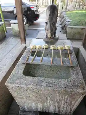 護王神社の手水舎