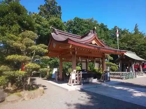 亀ケ池八幡宮の手水舎
