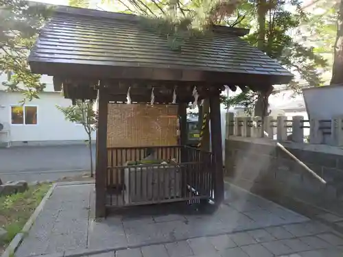 豊平神社の手水舎
