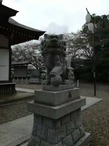 結城諏訪神社の狛犬