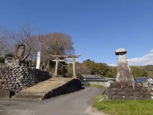 多気坂本神社の鳥居