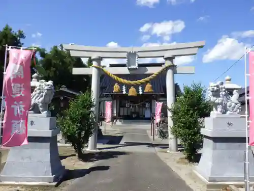 吉倉八幡宮の鳥居