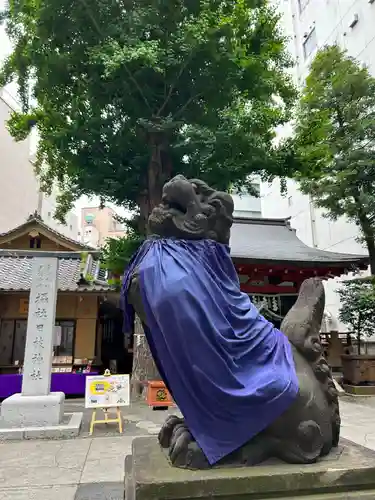 日本橋日枝神社の狛犬