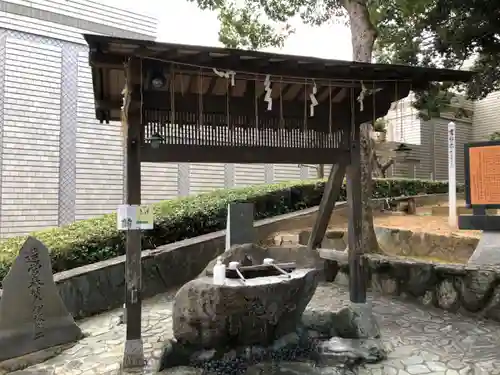 王子神社の手水舎