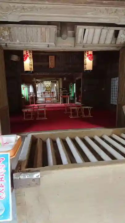 曽許乃御立神社の本殿・本堂