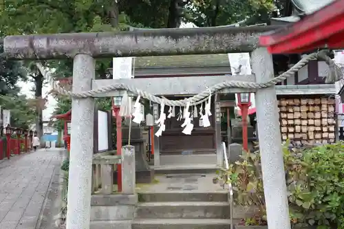 川越八幡宮の鳥居