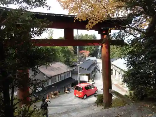 吉野水分神社の鳥居