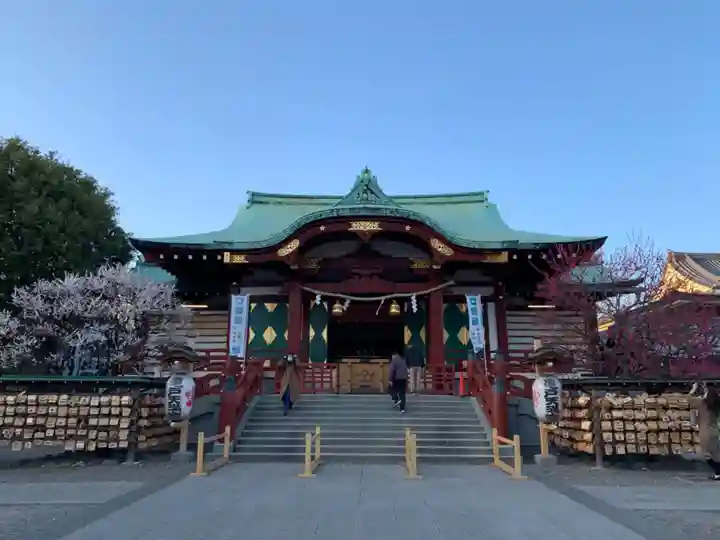 亀戸天神社の本殿・本堂
