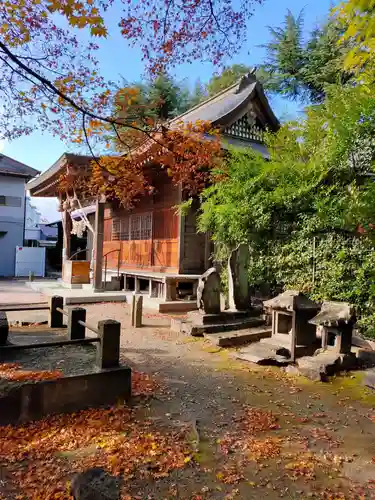 諏訪神社の本殿・本堂