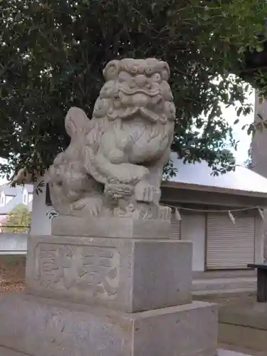 飯泉八幡神社の狛犬