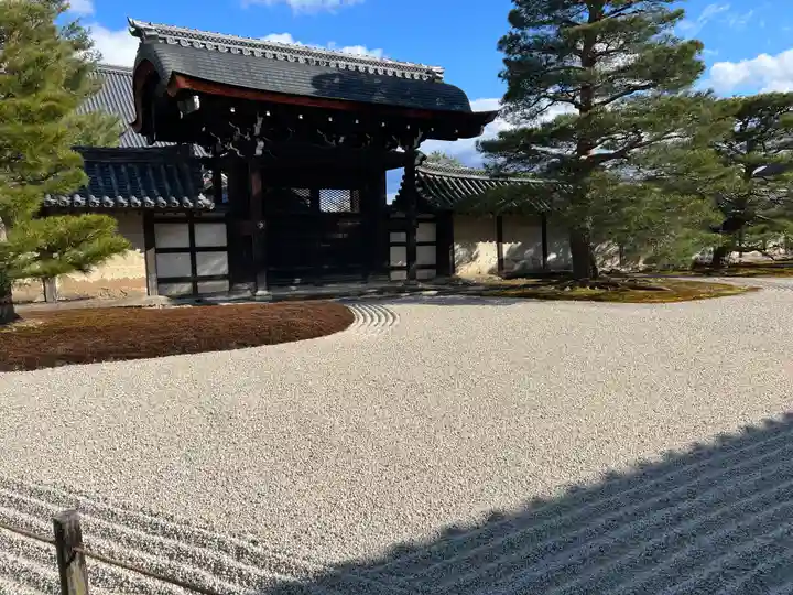 天龍寺の庭園