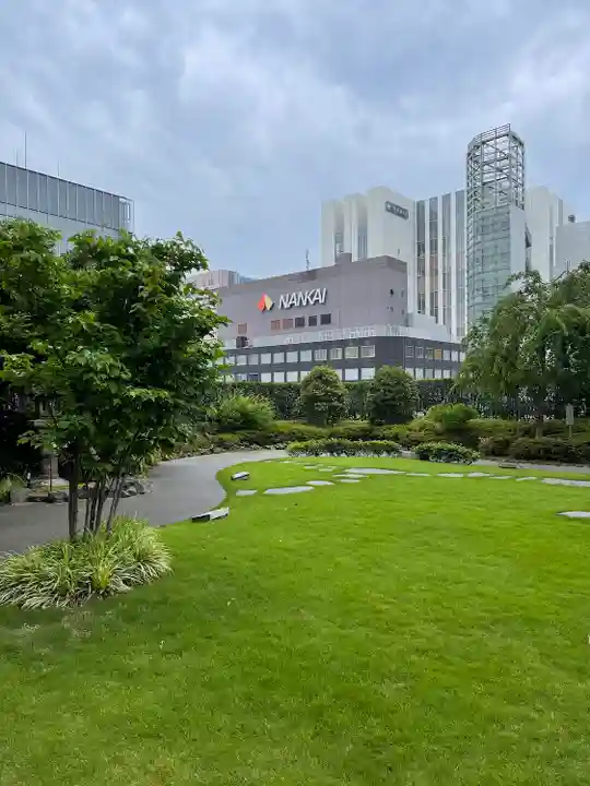 歌舞伎稲荷神社の庭園