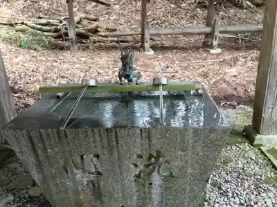 戸隠神社宝光社の手水舎