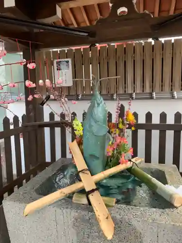 北野天満神社の手水舎