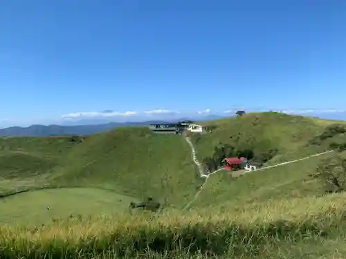 大室山浅間神社の景色