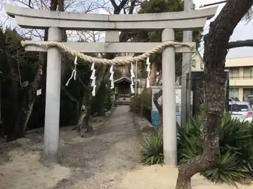 稲荷神社の鳥居