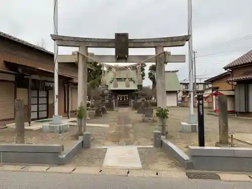 稲荷神社の鳥居