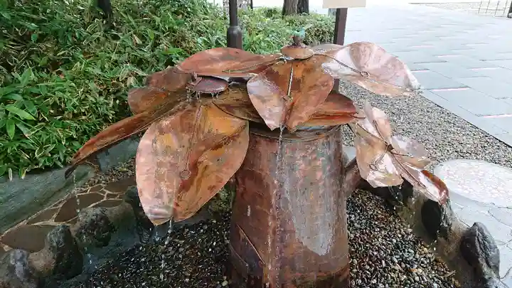 櫻木神社の手水舎