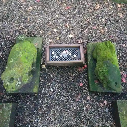 息栖神社の狛犬