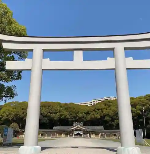 福岡縣護國神社の鳥居