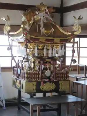 山梨岡神社のお祭り