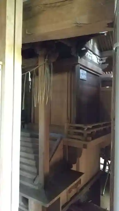 鹿島神社の本殿・本堂