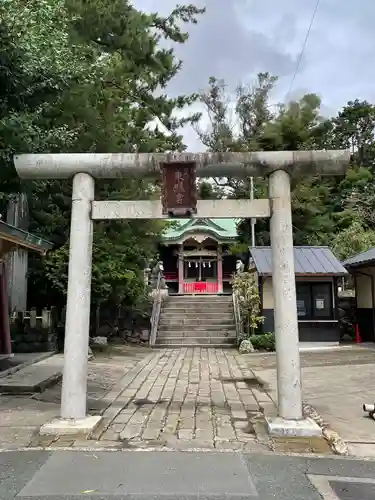 元城町東照宮の鳥居