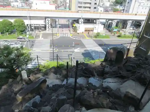 品川神社の景色