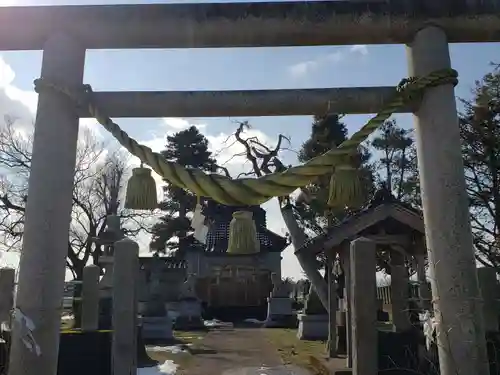 神明宮の鳥居