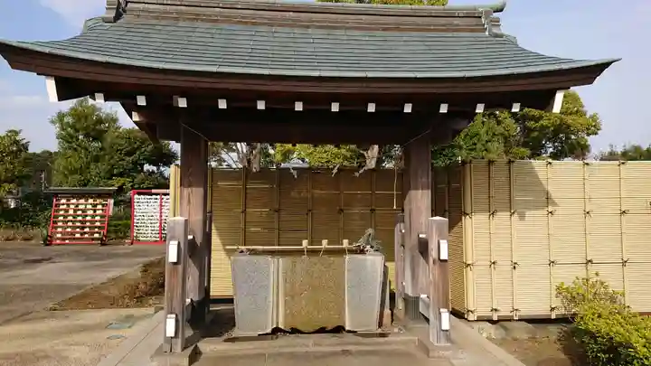 栗木御嶽神社の手水舎