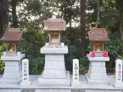 所澤神明社の末社・摂社
