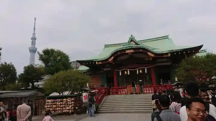 亀戸天神社の本殿・本堂