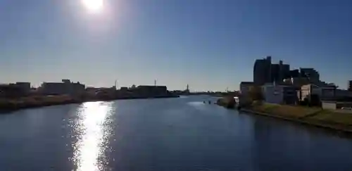 青砥神社の周辺