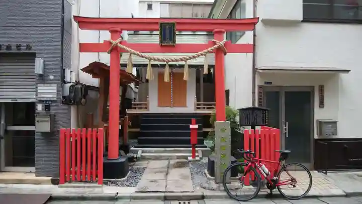 常盤稲荷神社の鳥居