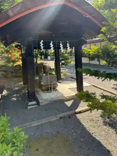 比布神社の手水舎
