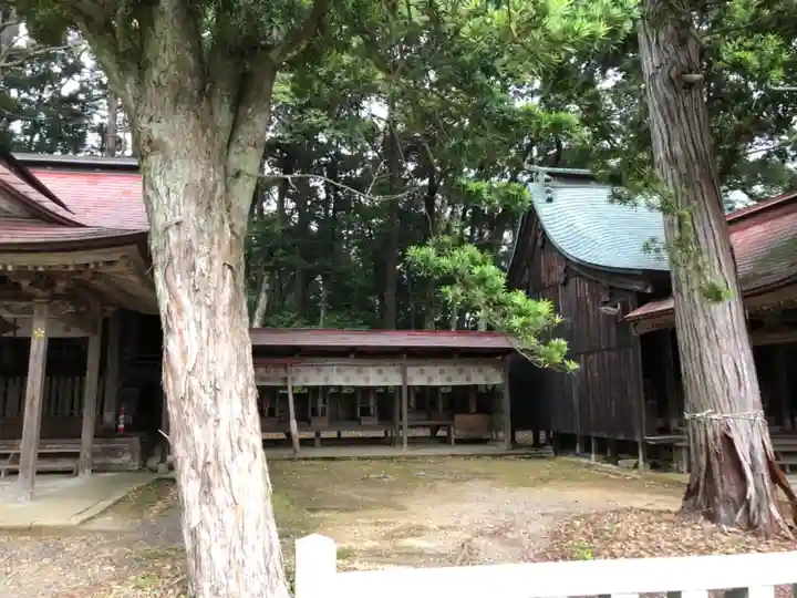 香山神社の庭園