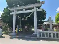 島田八坂神社の鳥居