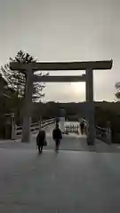 伊勢神宮内宮（皇大神宮）の鳥居