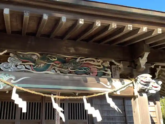 薄井神社の本殿