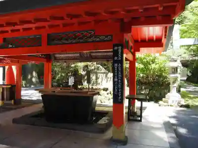 箱根神社の手水舎